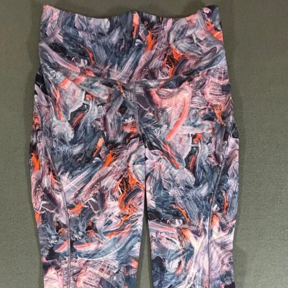 Lululemon Women’s Leggings Size 8 Multicolor Base Pace High-Rise